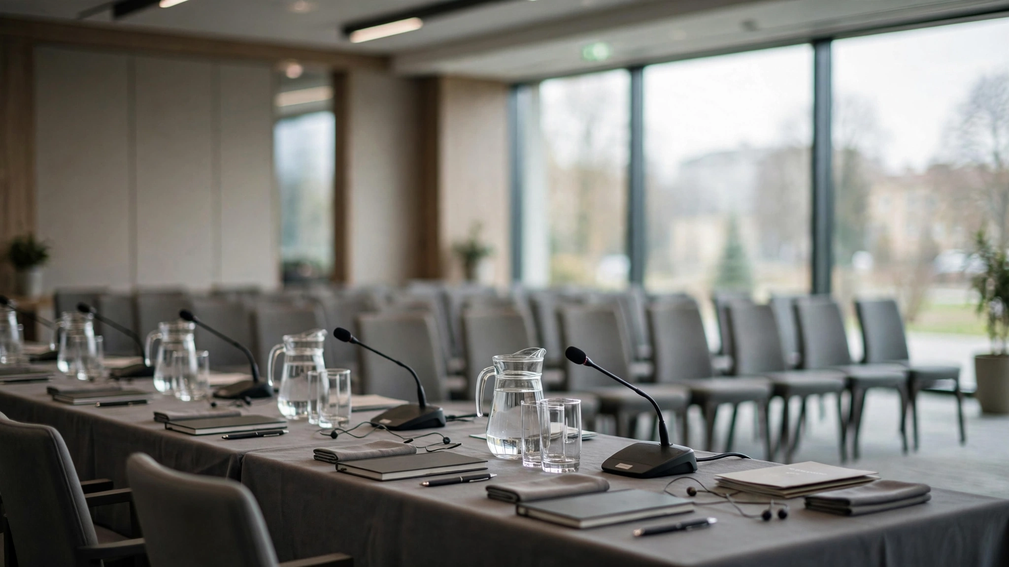 Sala konferencyjna Hotelu Omega w Olsztynie podczas debat X Kongresu Przyszłości